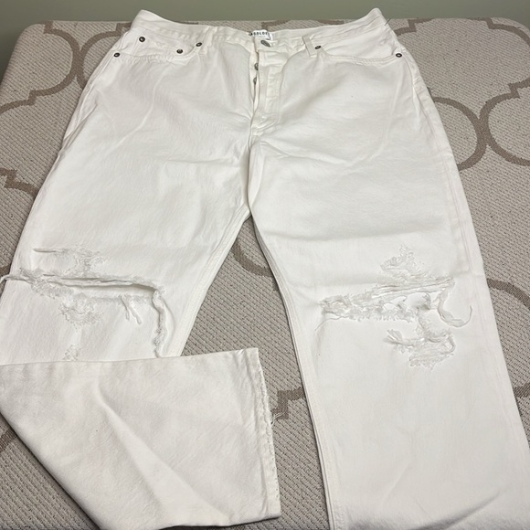 AGOLDE Fen conjure White High Rise Relaxed Taper Jeans - Picture 10 of 17